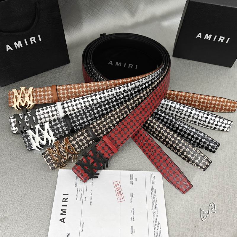 Amiri belt 38mmX90-125cm lb45